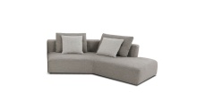 Mobital SEC-COMO-BIBE-CORNR - COMO      Corner RSF Birch Beige Base/ Bone Rib Weave Cushion Fabric