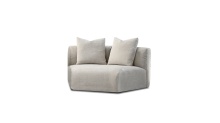 Mobital SEC-MAAR-DETA-CORNE - MAARTEN      Corner Desert Taupe Tweed Fabric