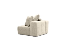 Mobital SEC-MALL-STON-CORNE - MALLOW      Corner Stone Wheat Tweed Fabric