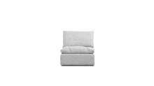 Mobital SEC-NIMB-MONO-ARMLE - NIMBUS      Armless Monochrome Chanel Tweed