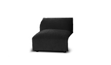 Mobital SEC-TOBA-CARB-ARMLE - TOBAGO       Armless Carbon Black Fabric