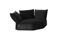 Mobital SEC-TOBA-CARB-CORN3 - TOBAGO       3 Back Corner Carbon Black Fabric