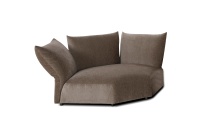 Mobital SEC-TOBA-WATA-CORN3 - TOBAGO       3 Back Corner Warm Taupe Fabric