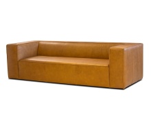 Mobital SOF-BRIX-WHIS- - BRIXTON      Sofa Whiskey 100% Vingtage Leather