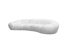 Mobital SOF-CIRR-POWH- - CIRRO    4- Seater  Sofa Polar White Fabric