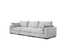 Mobital SOF-ONZA-OATT- - ONZA      Sofa 3-Seater Oat Tweed Fabric