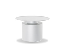 Mobital WCO-ROOK-MWHI- - ROOK      Coffee Table Matte White Aluminum