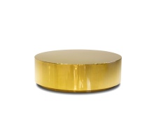 Mobital WCO-SPHE-GOLD-ROUND - SPHERE      Coffee Table Gold Polished Stainless Steel