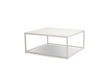 Mobital WCO-TOFI-ALUM-WHITE - TOFINO    Coffee Table White Aluminum  Indoor-Outdoor