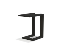 Mobital WEN-AMBL-ALUM-BLACK - AMBLESIDE      End Table Black Aluminum  Indoor-Outdoor