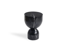 Mobital WEN-APOT-BLAC-LOW9 - APOTHECARY    Low  End Table Black Marble