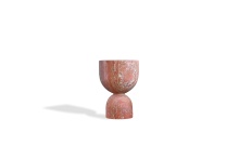 Mobital WEN-APOT-REDT-LOW9 - APOTHECARY    Low  End Table Red Travertine