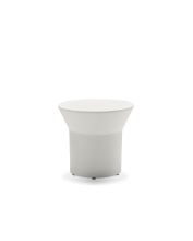 Mobital WEN-BORA-TAPI- - BORACAY    End Table Tapioca MAS Epoxy Solid Surface Base Indoor-Outdoor