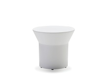 Mobital WEN-BORA-WHIT- - BORACAY    End Table White Solid Surface Solid Surface Base Indoor-Outdoor