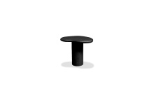 Mobital WEN-PUDD-DUBL-MEDIU - PUDDLE    Medium  End Table Dusk Black MicroSkin  Indoor-Outdoor