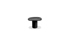 Mobital WEN-PUDD-DUBL-SMALL - PUDDLE    Low  End Table Dusk Black MicroSkin  Indoor-Outdoor