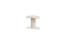 Mobital WEN-PUDD-IVTU-MEDIU - PUDDLE    Medium  End Table Ivory Tusk  MicroSkin  Indoor-Outdoor
