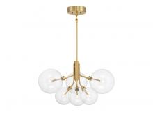 Savoy House M100135NB - 6-Light Chandelier in Natural Brass