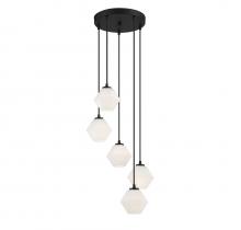 Savoy House M10094MBK - 5-Light Chandelier in Matte Black