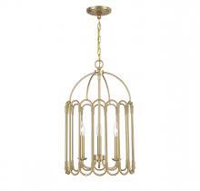 Savoy House M30011NB - 3-Light Pendant in Natural Brass