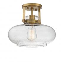 Savoy House M60064NB - 1-Light Ceiling Light in Natural Brass
