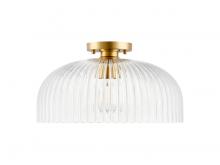 Savoy House M60080NB - 1-Light Ceiling Light in Natural Brass