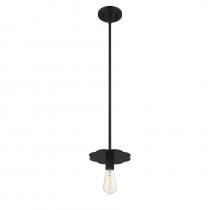 Savoy House M70113MBK - 1-Light Mini Pendant in Matte Black