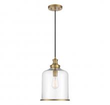 Savoy House M70120NB - 1-Light Pendant in Natural Brass