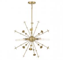 Savoy House M7027NB - 5-Light Pendant in Natural Brass