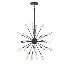 Savoy House Meridian CA M7028MBK - 5-Light Pendant in Matte Black