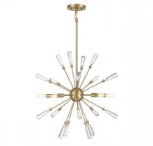 Savoy House M7028NB - 5-Light Pendant in Natural Brass