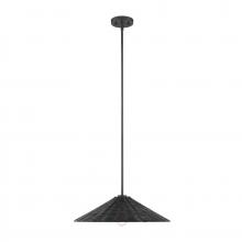 Savoy House M7041MBK - 1-Light Pendant in Matte Black