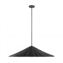 Savoy House Meridian CA M7042MBK - 1-Light Pendant in Matte Black