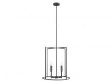Savoy House M7044MBK - 4-Light Pendant in Matte Black