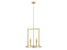 Savoy House M7044NB - 4-Light Pendant in Natural Brass