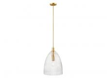 Savoy House M7052NB - 1-Light Pendant in Natural Brass