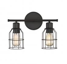 Savoy House M80003ORB - 2-Light Bathroom Vanity Light in Oil Rubbed Bronze