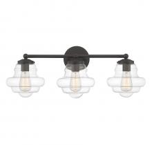 Savoy House M80073ORB - 3-Light Bathroom Vanity Light in Oil Rubbed Bronze