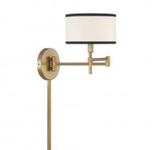 Savoy House M90082NB - 1-Light Wall Sconce in Natural Brass