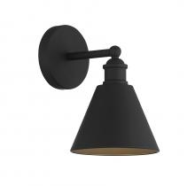 Savoy House M90087MBK - 1-Light Wall Sconce in Matte Black