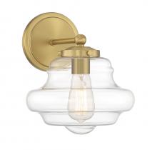 Savoy House M90091NB - 1-Light Wall Sconce in Natural Brass