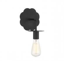 Savoy House M90104MBK - 1-Light Wall Sconce in Matte Black