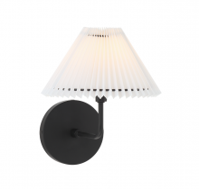 Savoy House M90105MBK - 1-Light Wall Sconce in Matte Black