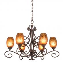 Kalco 5534AC/1209 - Amelie 6 Light Chandelier