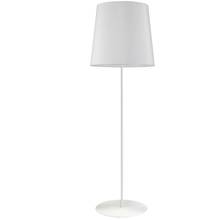 Dainolite MM681F-WH-790 - 1LT Drum Floor Lamp w/ Jtone WH Shade, WH