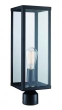 Trans Globe 40754 BK - Oxford 19.25" Postmount Lantern