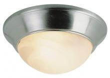 Trans Globe 57702 BN - 3LT FLUSH-LRG-QRTR TRN-MBZD GL