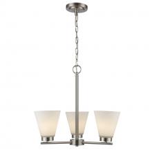 Trans Globe 71805-3 BN - Fifer Pendant Lights Brushed Nickel