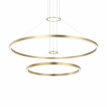 Matteo C30864BG - O'Hara Brushed Gold Chandelier