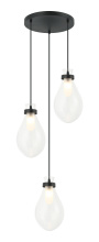 Matteo C31903MB - Seranna Matte Black Pendant
